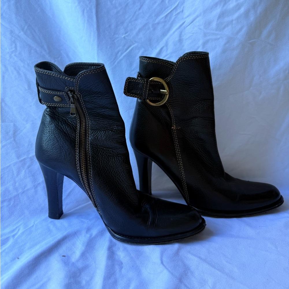 COACH NANCIE BLACK SOFT CALF LEATHER
BOOT SIZE US 6.5